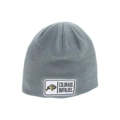 Colorado Buffaloes NCAA Officially Licensed Beanie Edge Patch Defer Gray