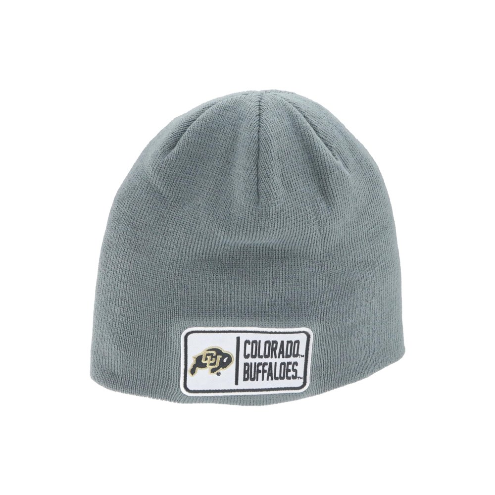Colorado Buffaloes NCAA Officially Licensed Beanie Edge Patch Defer Gray
