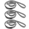 CAPARK 18MM Nylon Climbing Slings Runners 23 kN Strong Webbing Straps for Rock Climbing, Rappelling, Swing, Yoga Hammock etc (3PCS Grey, 48inch/120cm) view 1