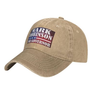 Marks Governor Robinson for Governor 2024 Novelty Baseball Cap Classic Hat for Men Women Adjustable Natural