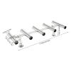 5 Tube Adjustable Fishing Rod Holders, Stainless Steel Boat Fishing Rod Holders, Fishing Rod Holder, Rod Rack Can Be Rotated 360 Deg for Boat Marine view 2