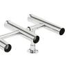 5 Tube Adjustable Fishing Rod Holders, Stainless Steel Boat Fishing Rod Holders, Fishing Rod Holder, Rod Rack Can Be Rotated 360 Deg for Boat Marine view 4