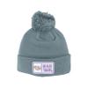 LSU Tigers NCAA Officially Licensed Pom Beanie Patch Defer Gray view 1