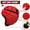 MK MOSSE KARNE Soft Shell Flag Football Helmet 7v7 Padded Helmet Rugby Headguards for Youth Kids Adults view 2