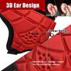 MK MOSSE KARNE Soft Shell Flag Football Helmet 7v7 Padded Helmet Rugby Headguards for Youth Kids Adults view 3