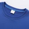 Boys Girls Sweatshirts Kids Toddler Solid Long Sleeve Pullover Crewneck Tops Shirts Fall Winter (Blue, 6-7 Years) view 2