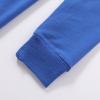 Boys Girls Sweatshirts Kids Toddler Solid Long Sleeve Pullover Crewneck Tops Shirts Fall Winter (Blue, 6-7 Years) view 3