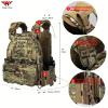 vAv YAKEDA Quick Release Tactical Laser-Cutting Vest Multicam Lightweight Vest (US, Alpha, One Size, Regular, Regular, CP) view 4