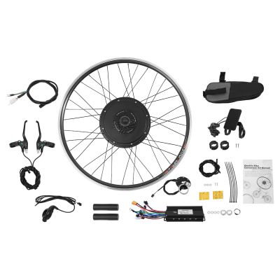 Electric Bike Conversion Kit, 48V 1000W 28" Front/Rear Wheel Electric Bicycle Ebike Kit, Ebike Hub Motor Kit Upgrade 2 Mode Controller with PAS,LCD Display