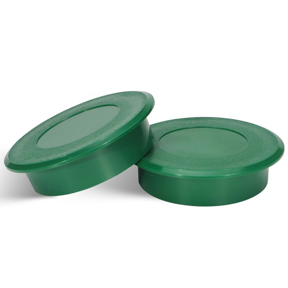 Golf Cup Cover, Universal Putting Green Hole Covers, Practice Training Aids Hole Lid Protector for Golf Course Yard Garden Backyard Game Ball Outdoor Activities (2 Pack)