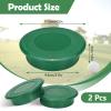 Golf Cup Cover, Universal Putting Green Hole Covers, Practice Training Aids Hole Lid Protector for Golf Course Yard Garden Backyard Game Ball Outdoor Activities (2 Pack) view 2