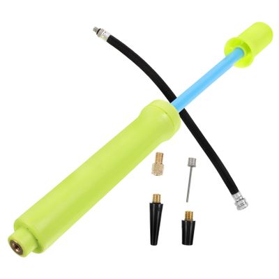 BESPORTBLE 3pcs Portable Bike Inflator Pump Handheld Air Pump for and Inflatables Lightweight Design Lemon Easy for Travel and Outdoor Use