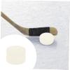 Amosfun 4pcs Hockey Puck Ice Hockey Sports Puck Training for Boys and Girls Biscuit view 3