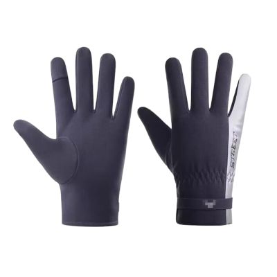 1 Pair of Gloves Men Winter Thickened Warm Riding Touch Screen Ski Gloves