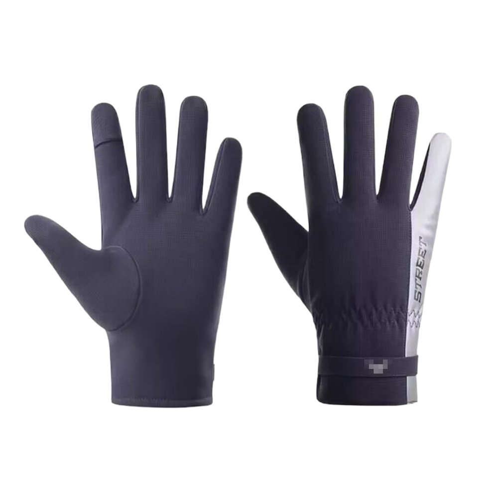 1 Pair of Gloves Men Winter Thickened Warm Riding Touch Screen Ski Gloves