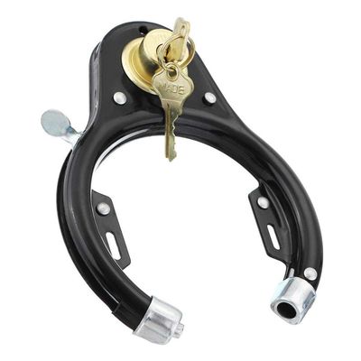 Chain Lock,Cycling Lock Padlock, Vintage Pad Bike Cycling Wheel Tire Scooter Motorbike Security Horseshoe Locks Riding with Key Bicycle Accessories Bicycle Lock