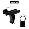 2pcs Bucket Fishing Rod Holders, Ice Fishing Pole Holders Reliable Bucket Rod Holder for Fishing Bucket Rod Rack for Almost Any Ice Rods on Your Bucket(Black) view 2