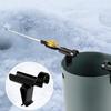 2pcs Bucket Fishing Rod Holders, Ice Fishing Pole Holders Reliable Bucket Rod Holder for Fishing Bucket Rod Rack for Almost Any Ice Rods on Your Bucket(Black) view 4