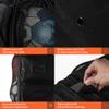 Fitdom Heavy Duty XL Soccer Mesh Equipment Ball Bag w/Adjustable Backpack Shoulder Strap Design for Coach. 2 Different Size Front Pockets for Sporting Accessories. Best for All Outdoor & Water Gears view 4