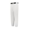 Augusta Sportswear Youth Gamer Classic Baseball Pant White S view 1