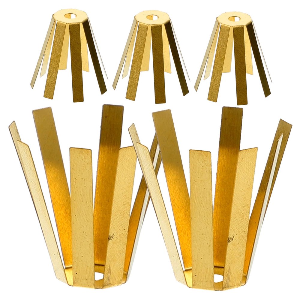 Didiseaon 5pcs Brass Golf Shaft Adapter Shims Octopus Gaskets for Optimal Swing Performance Flexible Fillers for Various Ball Enhance Hitting Effect and Club Protection