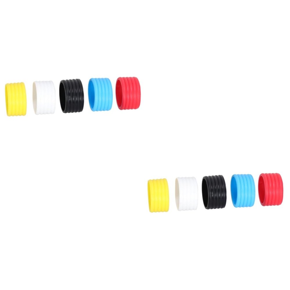 Didiseaon 10pcs Tape Tennis Racket Overgrip Absorbent Squash Racket Bands Grip Bands for Pickball Baseball Pong