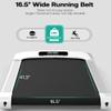Walking Pad,Under Desk Treadmill,Treadmills for Home,Walking Pad Treadmill Under Desk for Home Office with Remote Control, Quiet and Powerful, Installation-Free (White) view 2
