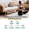 Walking Pad,Under Desk Treadmill,Treadmills for Home,Walking Pad Treadmill Under Desk for Home Office with Remote Control, Quiet and Powerful, Installation-Free (White) view 3