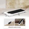 Walking Pad,Under Desk Treadmill,Treadmills for Home,Walking Pad Treadmill Under Desk for Home Office with Remote Control, Quiet and Powerful, Installation-Free (White) view 4