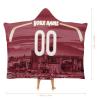 Unickque7 Custom Hockey City Night Skyline Hooded Blankets Personalized with Name Wearable Flannel Blankets Gifts 50" x 40",60" x 50",80" x 60" view 2