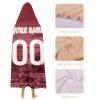 Unickque7 Custom Hockey City Night Skyline Hooded Blankets Personalized with Name Wearable Flannel Blankets Gifts 50" x 40",60" x 50",80" x 60" view 4