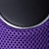 Andux Golf 460cc Driver Fairway Wood Head Covers with Zipper Closure Set of 3 (Black/Purple) view 3