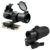 Tactical Scope Reflex Stinger 4 MOA Red - Green Dot Sight with Picatinny Mount (Combo of - Tactical Scope + 4X Magnifier) view 1