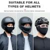 Ice Silk Face Protection Cycling Hood, Unisex Winter Balaclava Ski Mask Full Face Shield for Windproof Warmth Sun Protection (US, Alpha, One Size, Black) view 4