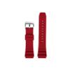 IEAMAIGE Silicone Strap 22mm Fir for CASIO Diving Watch MDV-106 MDV-107 MTP-VD01D Efr-303l Watchband Green Men's Wrist Band(Red Silver_22mm) view 1