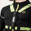 Bodylitegear Night Vision Vest, 360 Reflective, Adjustable Waist & Shoulder Straps, Velcro Mount for Light, High Visibility, Safety Gear, Neon Yellow view 3