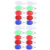 BESPORTBLE 50pcs Fishing Tackle Thread Spool Holder Fishing Line Clip Wheel Lock Swivel Clasp view 1