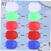 BESPORTBLE 50pcs Fishing Tackle Thread Spool Holder Fishing Line Clip Wheel Lock Swivel Clasp view 3