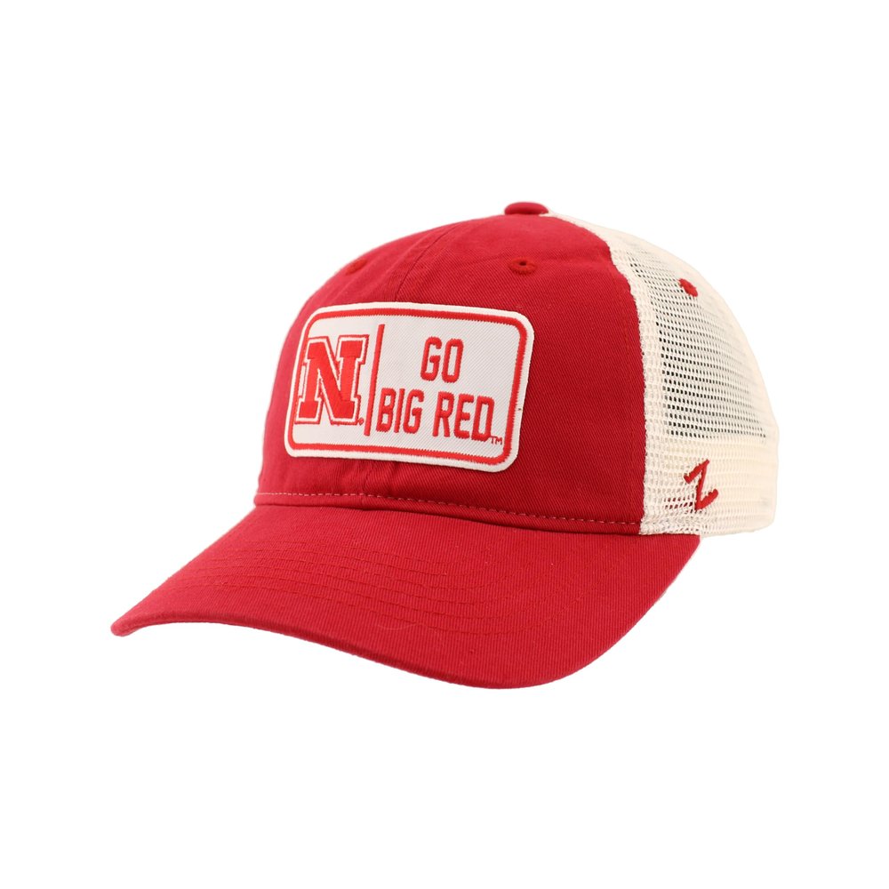 Nebraska Cornhuskers NCAA Officially Licensed Hat University Patch Defer Team Color Stone