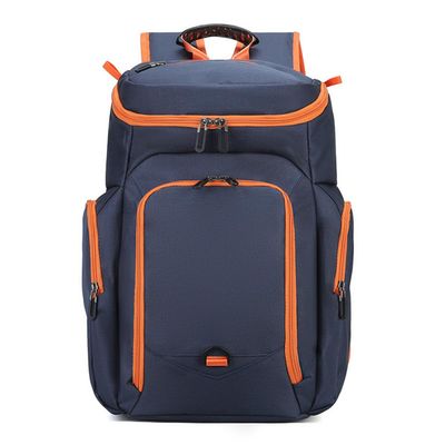 SXLINGDO Basketball Backpack Large Sports Bag with Laptop Compartment, Ball and Shoe Compartment, for Volleyball Football Trave (J)