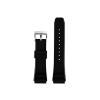 IEAMAIGE Silicone Strap 22mm Fir for CASIO Diving Watch MDV-106 MDV-107 MTP-VD01D Efr-303l Watchband Green Men's Wrist Band(Black Silver_22mm) view 1