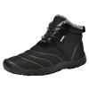 DUDOK Waterproof Barefoot Shoes, Insulated Winter Boots, Ice Grips Boots, Snow Shoes Winter Boots Water Resistant Shoes Anti-Slip, Men's Hiking Boots for Hiking Outdoor Trekking Backpacking Unisex view 1