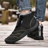 DUDOK Waterproof Barefoot Shoes, Insulated Winter Boots, Ice Grips Boots, Snow Shoes Winter Boots Water Resistant Shoes Anti-Slip, Men's Hiking Boots for Hiking Outdoor Trekking Backpacking Unisex view 2