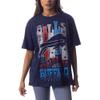 The Wild Collective Unisex Navy Buffalo Bills Tour Band T-Shirt view 2