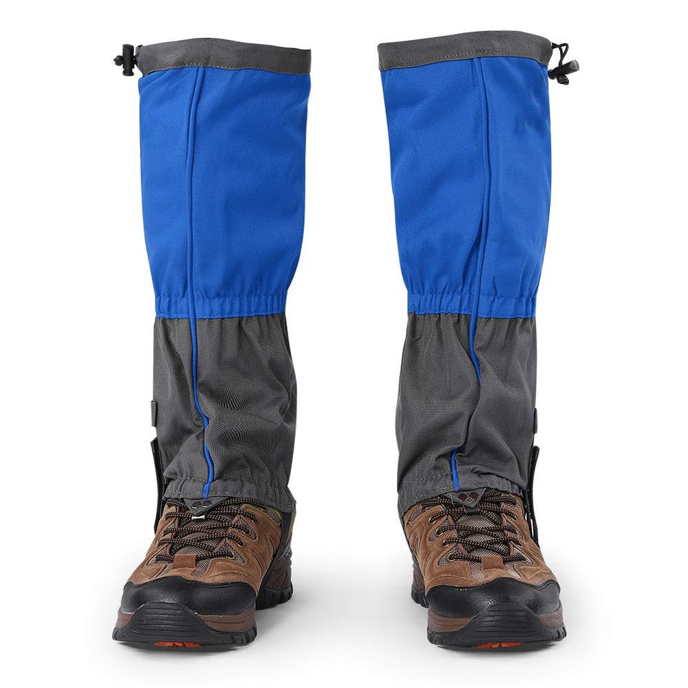 MUNEFE 1 Pair Winter Le Hikin aiters, ators for Hikin Boots, Snake Boots Waterproof for Hikin Walkin Climbin Htin(Blue)