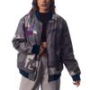 The Wild Collective Unisex Gray Buffalo Bills Camo Bomber Jacket, XX-Large view 2