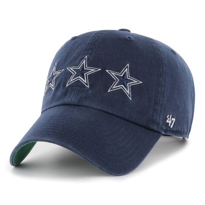 47 Men's Navy Dallas Cowboys Bankroll Clean Up Adjustable Hat