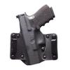 Blackpoint Tactical Leather OWB Wing Holster, Springfield Hellcat, Right Hand, Black, 145628 view 2