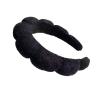 CHRISK Sponge Headband Versed Headband Puffy Headband Makeup Bubble Terry Cloth Co Spa Retro Hair Bands Soft Hairband Headwear (Color : 3, Size : One size) view 1