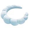 CHRISK Sponge Headband Versed Headband Puffy Headband Makeup Bubble Terry Cloth Co Spa Retro Hair Bands Soft Hairband Headwear (Color : 3, Size : One size) view 2